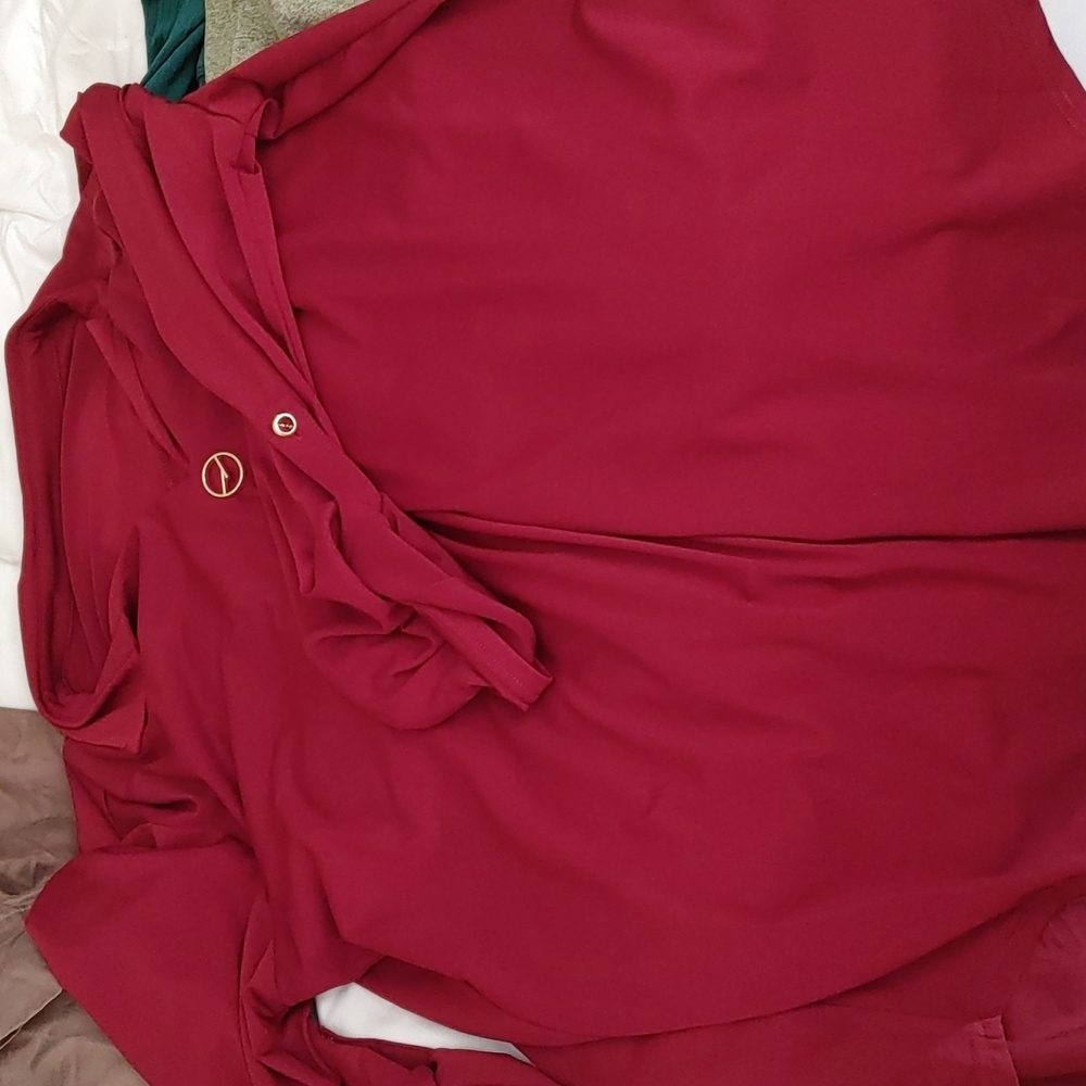 3/4 sleeve dressn shirt